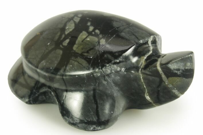 Carved Picasso Marble Turtle - Utah #366311